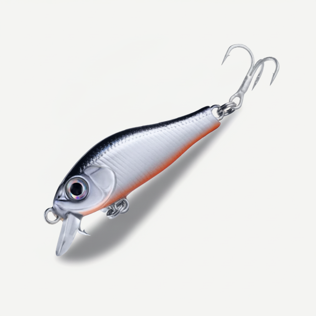 BEARKING 35mm Minnow Crankbait - Finesse Bass Lure