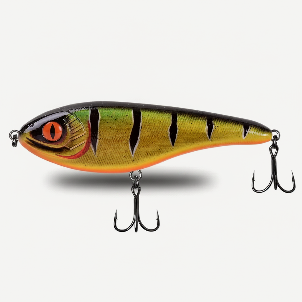 TSUYOKI 20/30/50g Sinking Jerkbait Slider Swim Glidebait 120 Westin Artificial Wobblers Loud Sound Fishing Lure for Pike