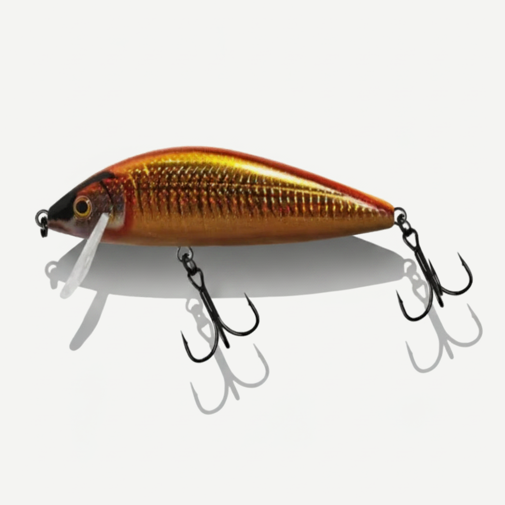 TSUYOKI Jerkbait Wobbler Stream Bait 5cm 5g Sinking Minnow Lure for Fishing Perch Brown Trout Countdown Elite CDE50 Pesc
