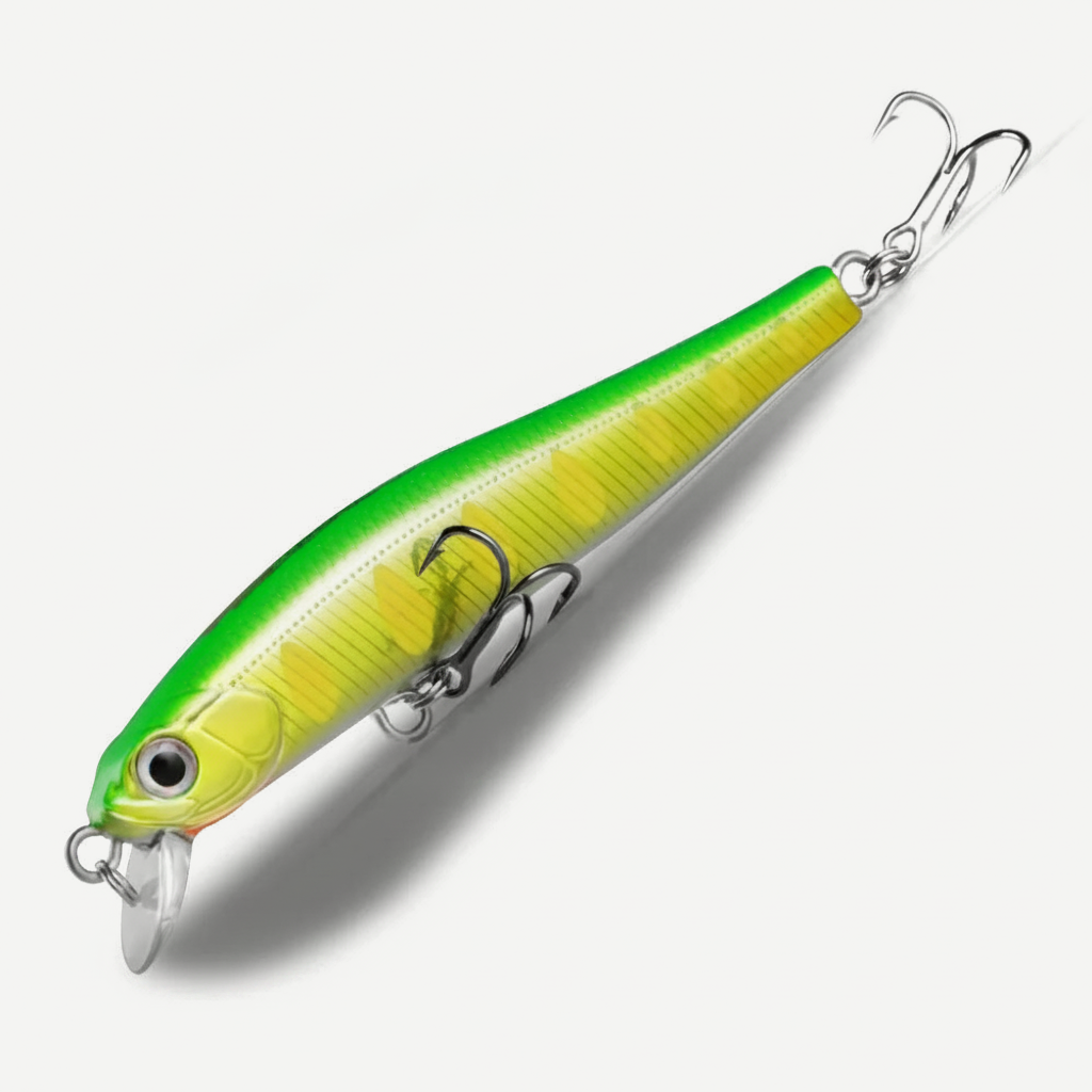 BEARKING Black Rat 70mm Minnow Jerkbait, Shallow Diving