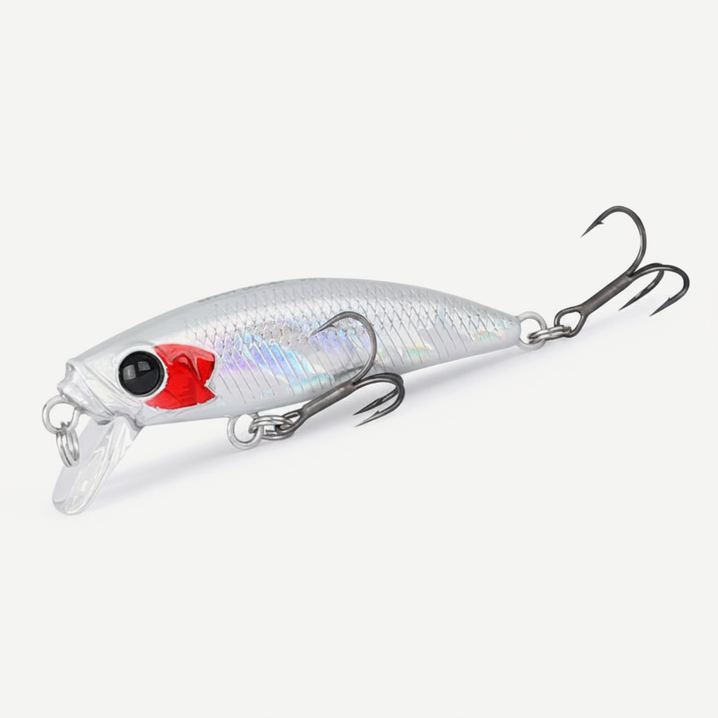 TSURINOYA 46S Sinking Minnow Fishing Lure Intruder 46mm 5g Artificial Trout Ajing Stream Lake Jerkbait Rockfishing Hard 