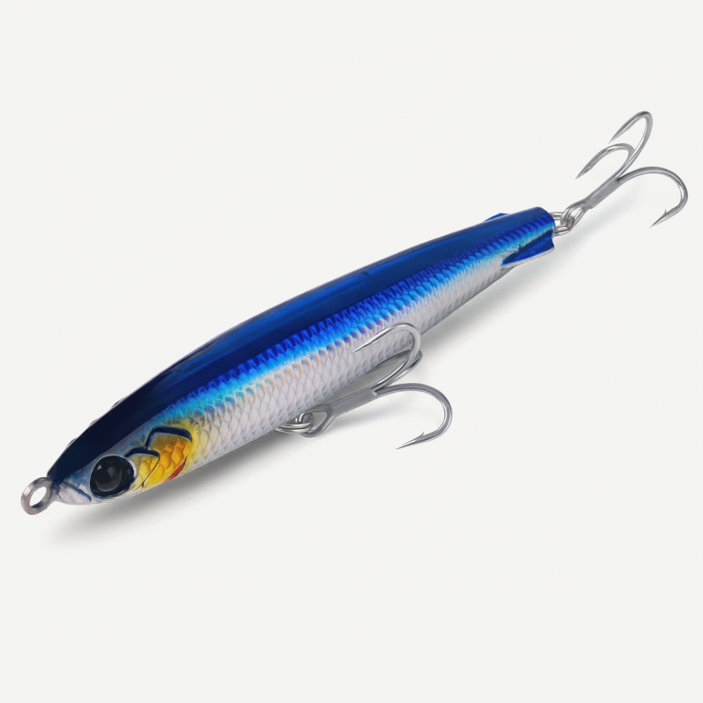 Kingdom Saltwater Fishing Lure Sinking Pencil Baits 135/160mm 62/90/110g Trout Bass Lure Treble Hook Long Casting Pecsa 