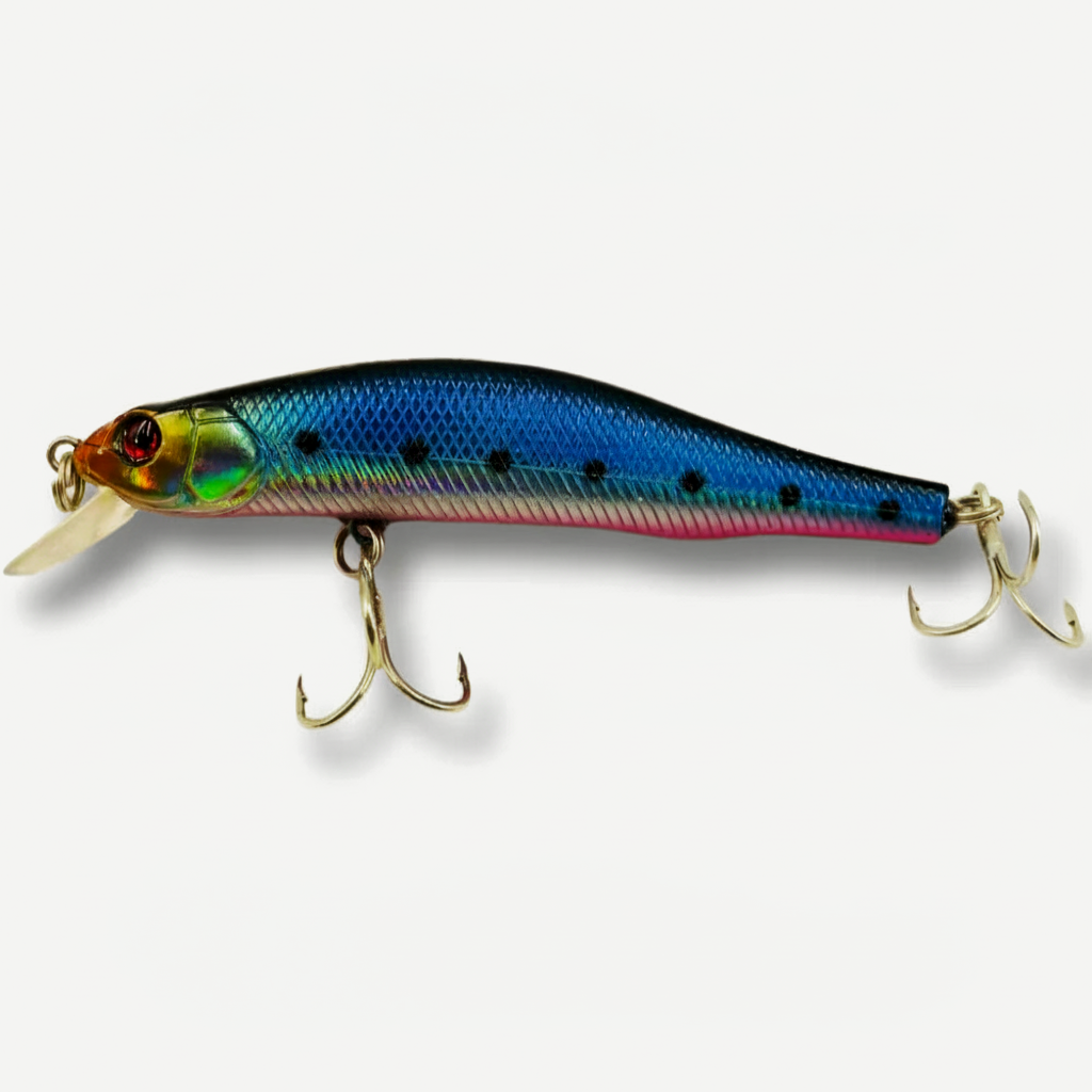 TSUYOKI Watson 90 Minnow Lure Magnet System Fishing Lure, Assorted Color Minnow Crank Hot Model 2024 Crankbait Zipbait O