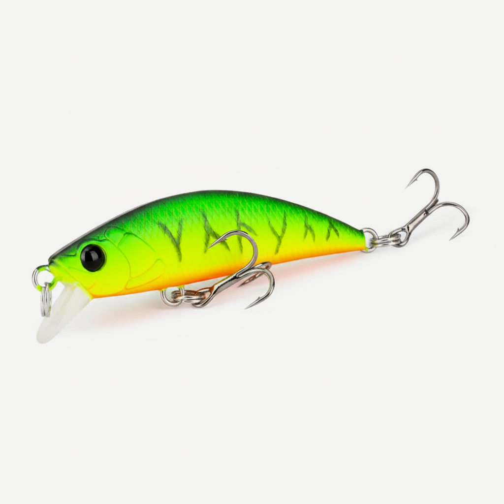 TSURINOYA 50mm 5g Sinking Minnow Fishing Lure INTRUDER 50S TROUT Artificial Jerkbait Hard Bait Pike Wobbler Stream Crank