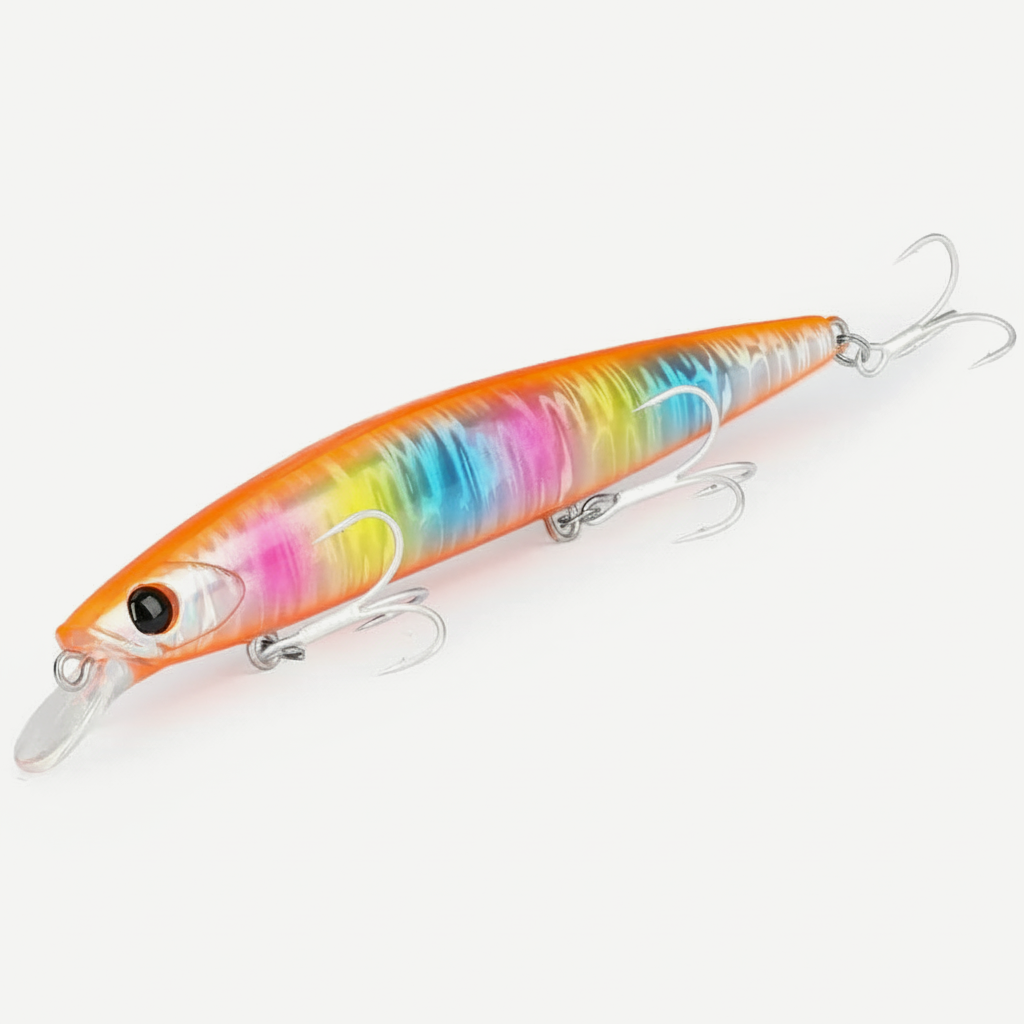 TSURINOYA 135S Fishing Lure Sinking Minnow BAYONET 135mm 26.4g Saltwater Long Casting Professional Lures Seabass Hard Ba