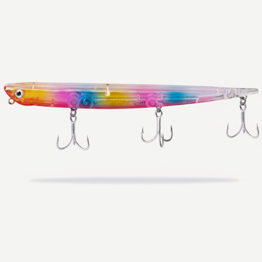 Hunthouse Bay RUF MANIC 75&99&155mm 8&18.5&31.5g Sinking Pencil Fishing Lure Saltwater Stickbait For Fishing Sea Bass