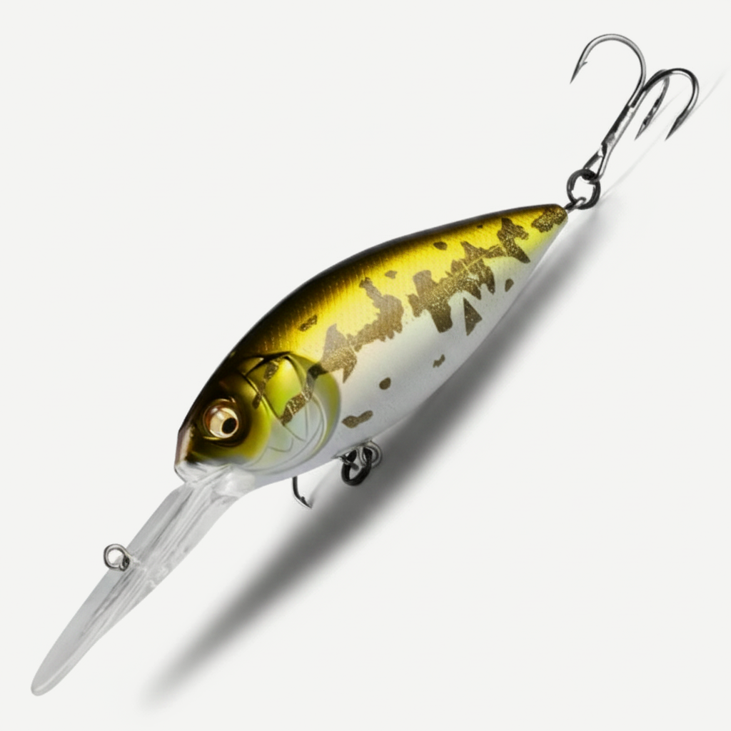 Bearking Deep Diving Floating Crankbait 75mm Bass Lure