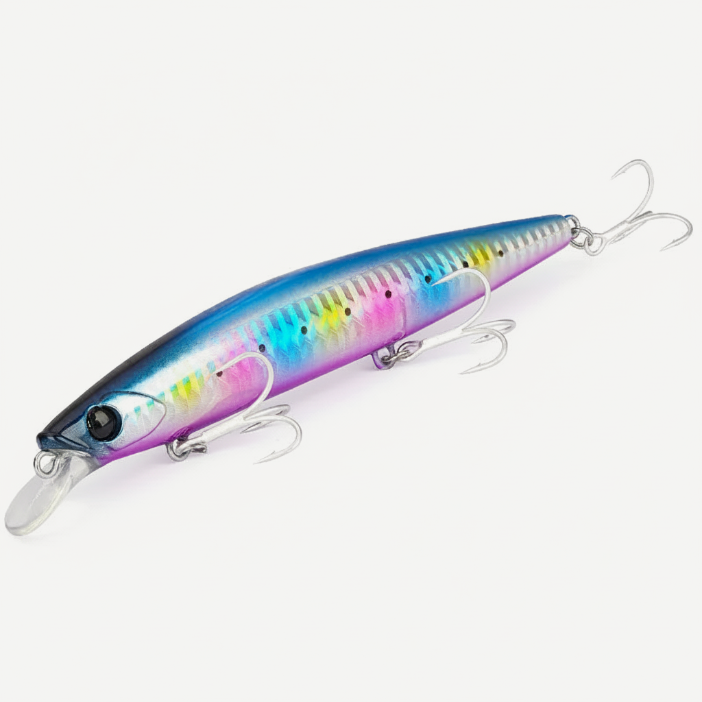 TSURINOYA 135S Fishing Lure Sinking Minnow BAYONET 135mm 26.4g Saltwater Long Casting Professional Lures Seabass Hard Ba