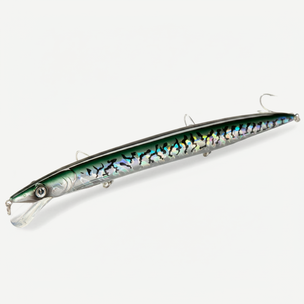 Hunthouse Sandeel Minnow Fishing Lure 143/173/208mm Long Casting Floating Wobblers Jerkbait Fish Tackle For Sea Bass LW4