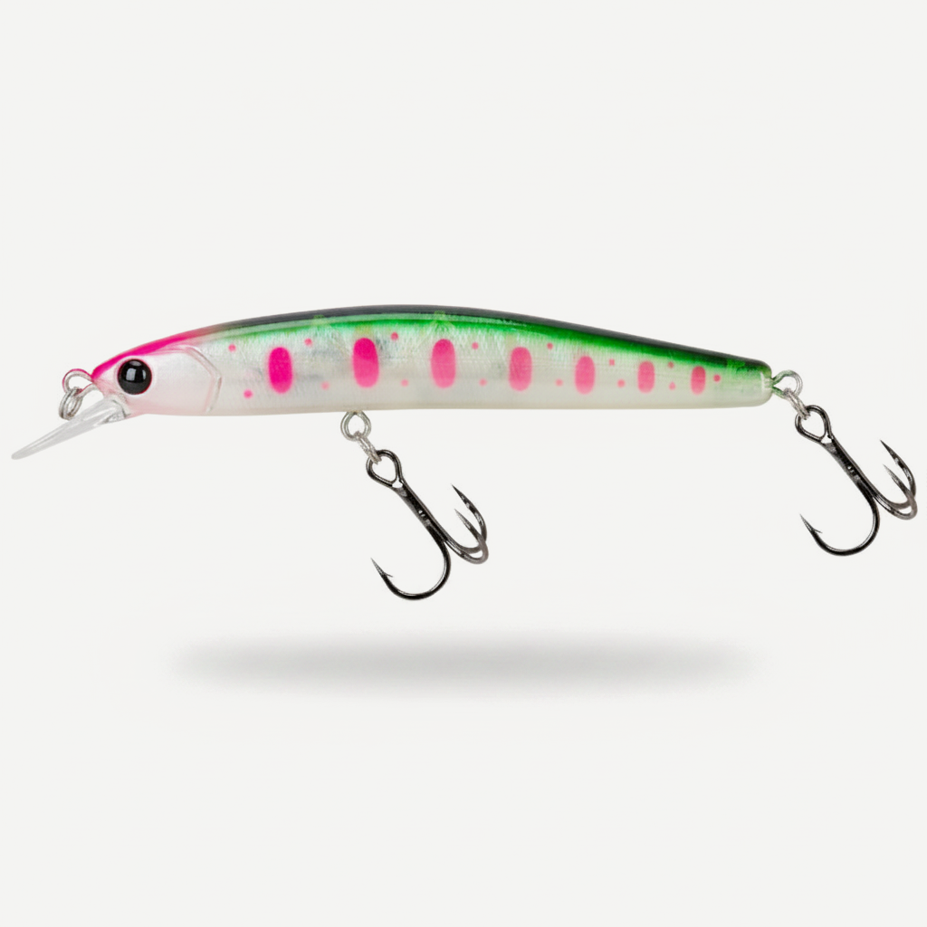 TSURINOYA 100SP Suspending Minnow Fishing Lure DW70 100mm 9.5g Jerkbait Pike Bass Crankbait Wobbler Hard Bait  fishing g