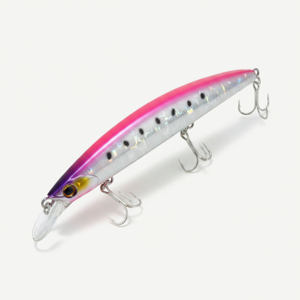 TSUYOKI Jerkbait 130mm 23g Floating Wobbler Long Casting Minnow For Seabass Perch Carp Pike Ima Gyodo 130 MD Floating Lu