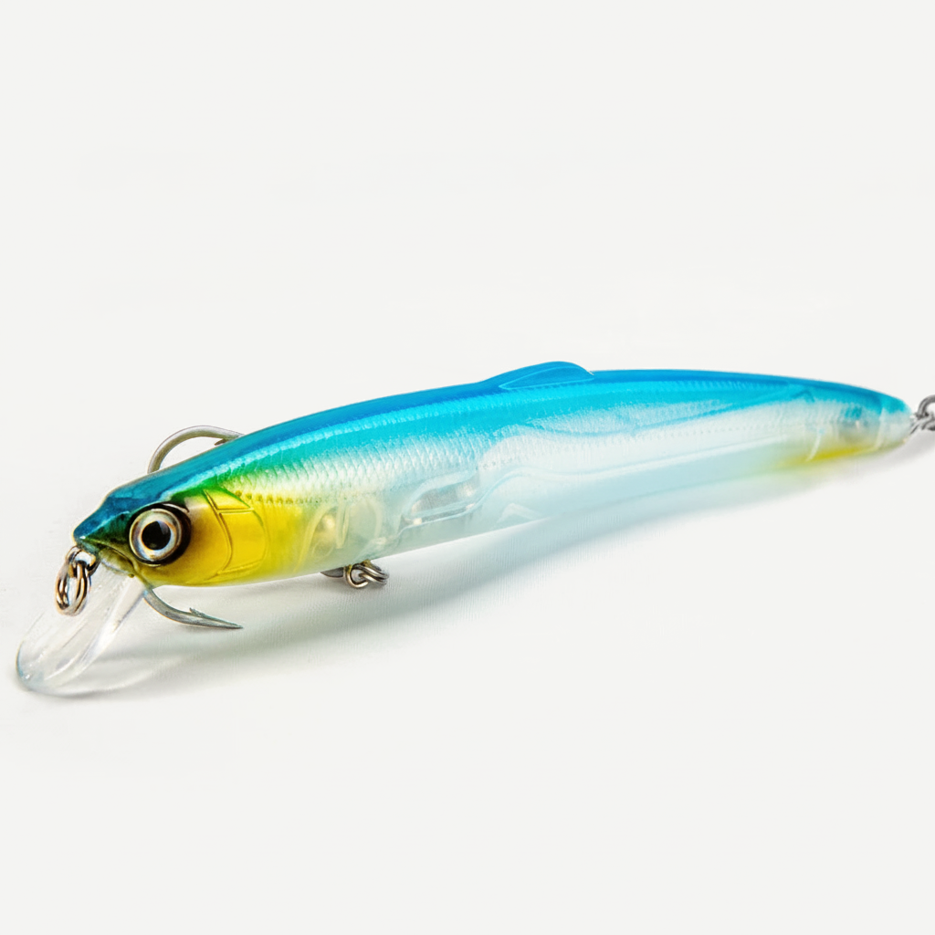 Hunthouse Minnow Fishing Lure 90/125/147mm Floating Hard Baits Wobbler Jerkbait Artificial Fishing Tackle For Seabass Pi