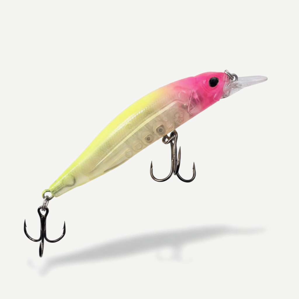 TSUYOKI Minnow 6.3cm 5g Suspending Jerkbait Stream Lures Artificial Baits for Bass Trout Duo Realis Rozante 63SP Fishing