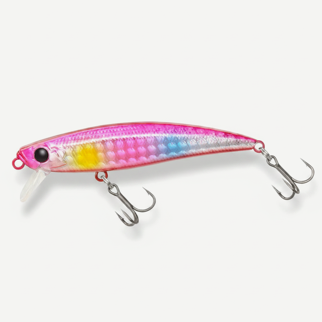 TSURINOYA Trout Plug INTRUDER 71S Sinking Fishing Lure 71mm 10g Long Casting Crankbait Pike Bass High Speed Jerkbait Min