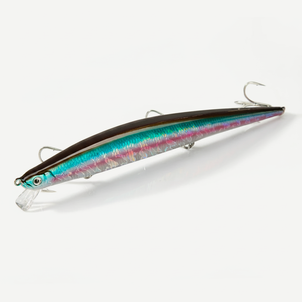 Hunthouse Tide Minnow Flyer Fishing Lure 175mm 31g Long Casting Sinking Hard Bait Pesca Jerkbaits Seabass Pike Tackle