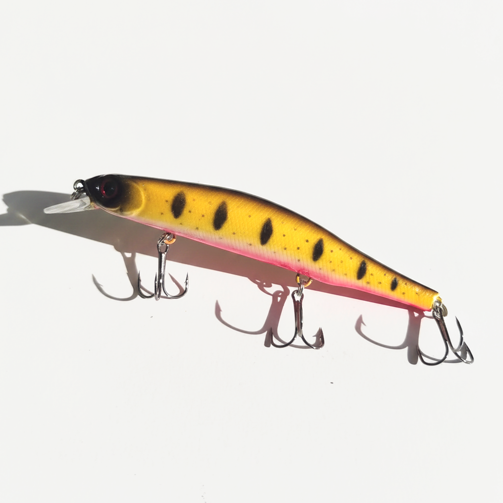 TSUYOKI Minnow Wobblers Watson 110mm 17g Magnet Weight System Long Cast Fishing Lure, Dive 0.8-1.2m Jerkbaits, ZipBait O