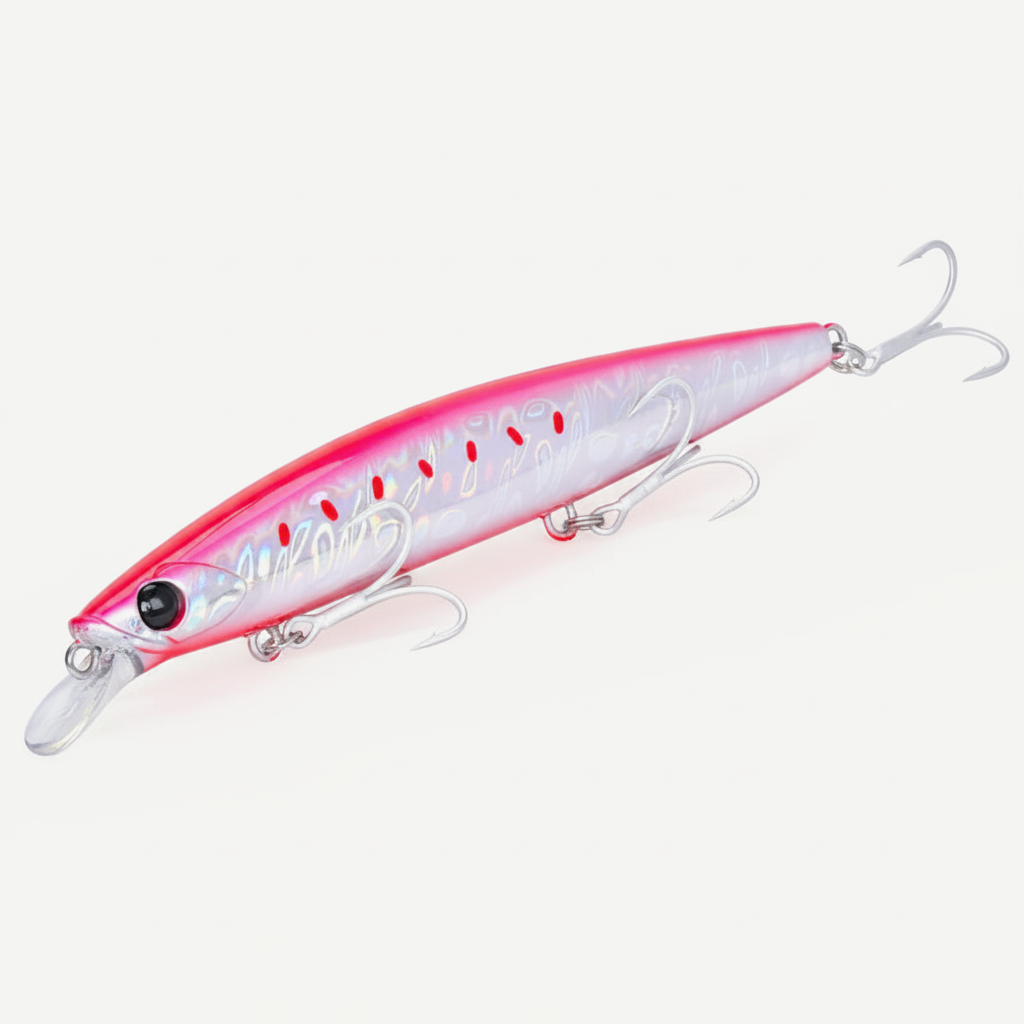 TSURINOYA 135S Fishing Lure Sinking Minnow BAYONET 135mm 26.4g Saltwater Long Casting Professional Lures Seabass Hard Ba