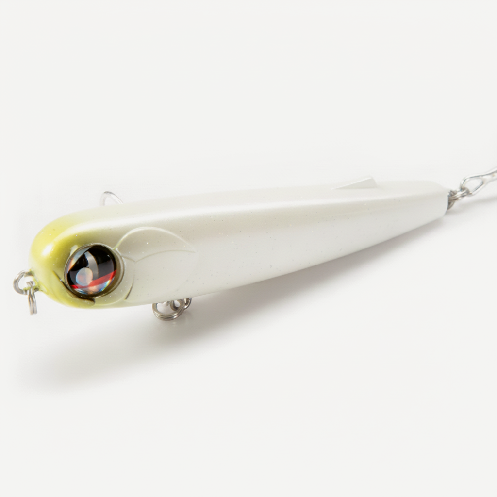 Hunthouse Floating Pencil Fishing Lure 95mm 18g Topwater Surface Wobbler Hard Bait For Seabass Saltwater Perch Tackle