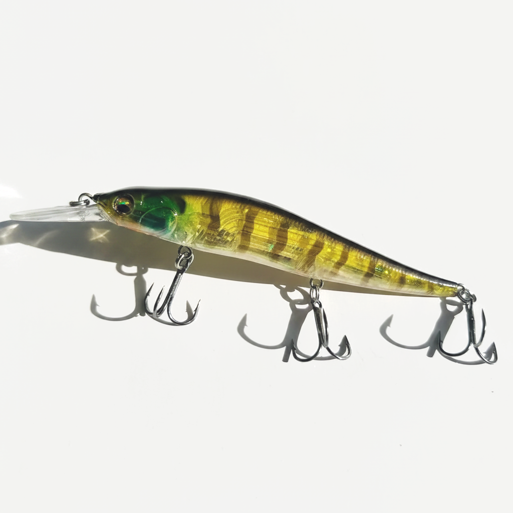 TSUYOKI Minnow Wink 110SF Wobblers 110mm 14.5g Slow Floating Jerkbaits Shallow Dive Rolling Wobblers Vision 110 Pike Fis