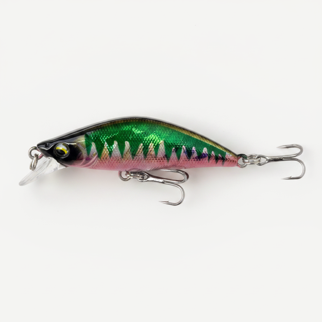 TSUYOKI 50mm 5g Artificial Wobblers Stream Bait Sinking Minnow Fishing Lure for Black Bass Brown Trout Bassday Mononofu 