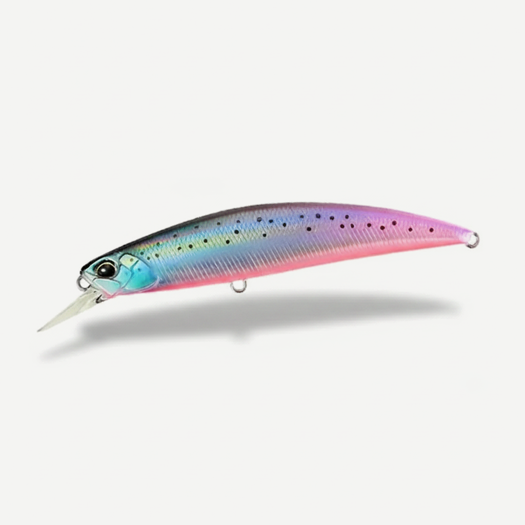 TSUYOKI Minnow Fishing Lure 95/110mm Sinking Hard Bait Wobbler Jerkbait Long Casting Saltwater Seabass Spearhead Ryuki 9