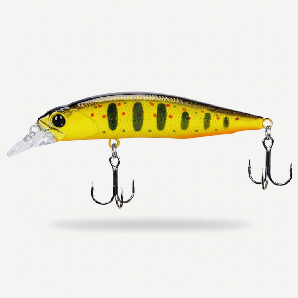 TSURINOYA 77SP Jerkbait Suspending Minnow Fishing Lure DW101 77mm 8.5g 0.7-0.9m Pike Bass Artificial Hard Baits Wobbler 