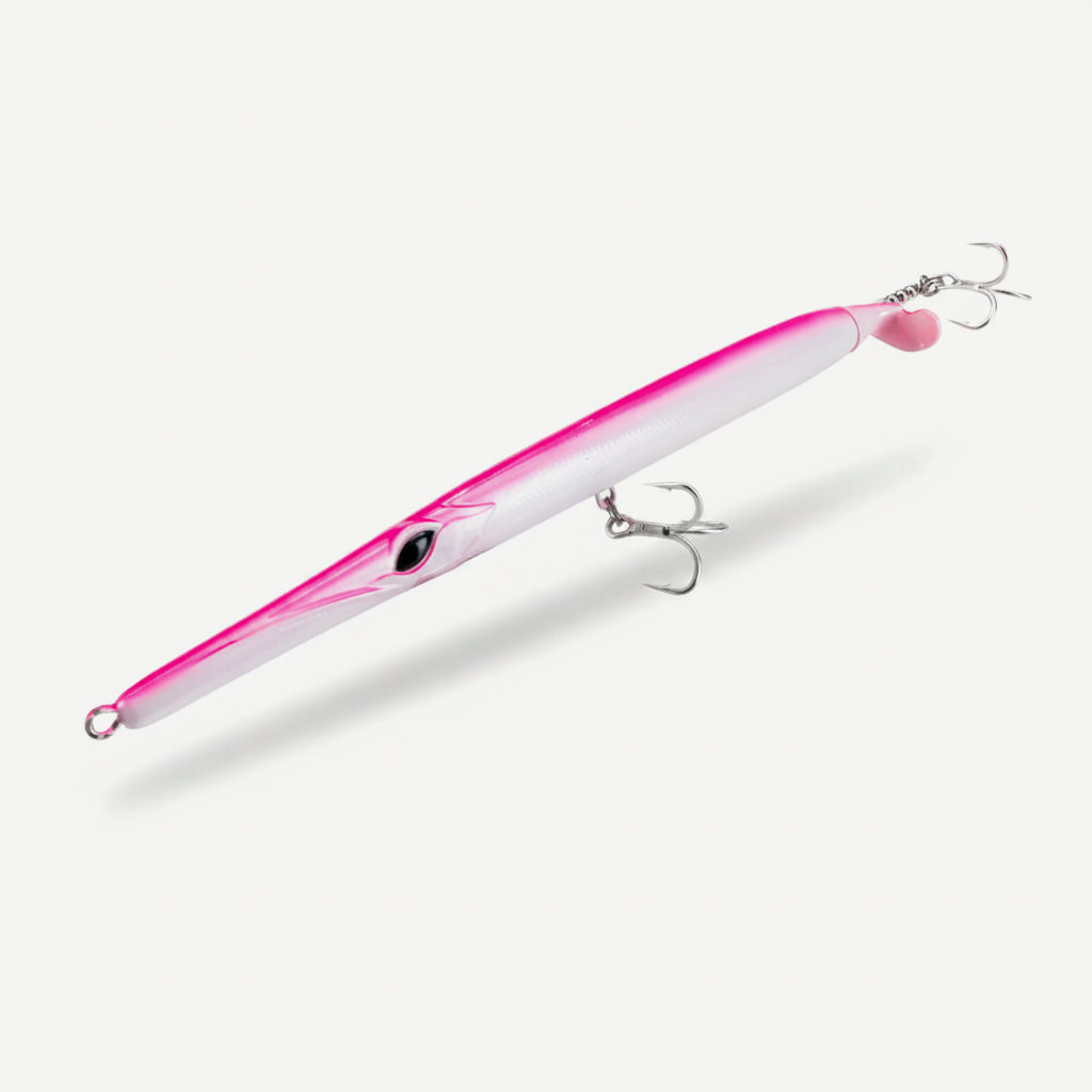 Hunthouse Propeller Needle Lure 225mm/40g Floating Pencil Fishing Baits Surface Aguglia Turbo For bluefish Seabass Tackl