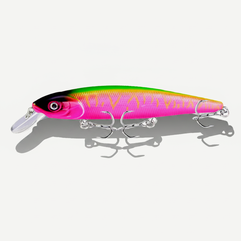 TSUYOKI Flirt Minnow Wobbler Jackall Magsquad 128sp Hard Plastic Lure Artificial Lures Bass Pike ABS Wobbler for Fish Je