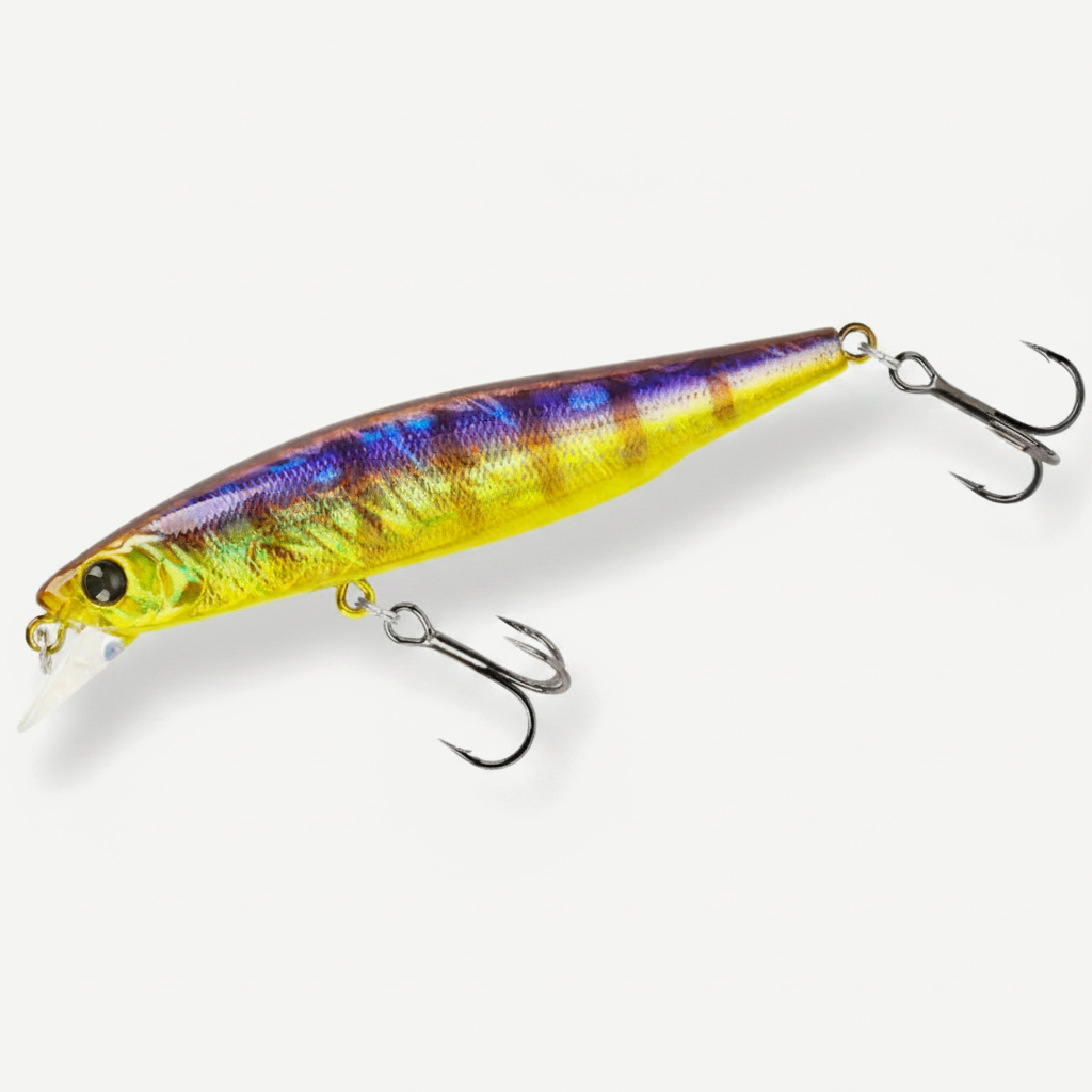TSURINOYA 88mm 10.3g 88SP Suspending Minnow DW76 Long Casting Fishing Lure Pike Bass Jerkbait Tackle Artificial Hard Lur