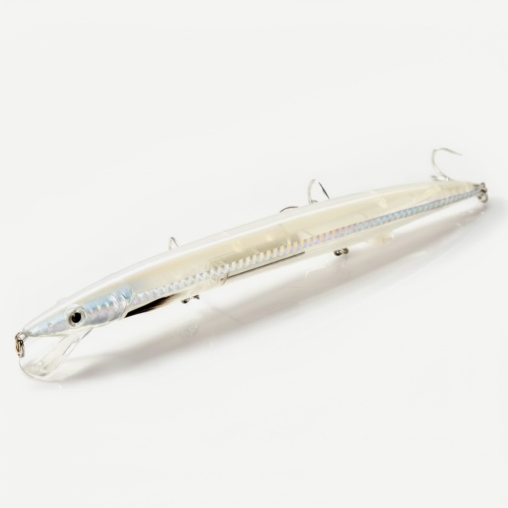Hunthouse Sandeel Minnow Fishing Lure 143/173/208mm Long Casting Floating Wobblers Jerkbait Fish Tackle For Sea Bass LW4
