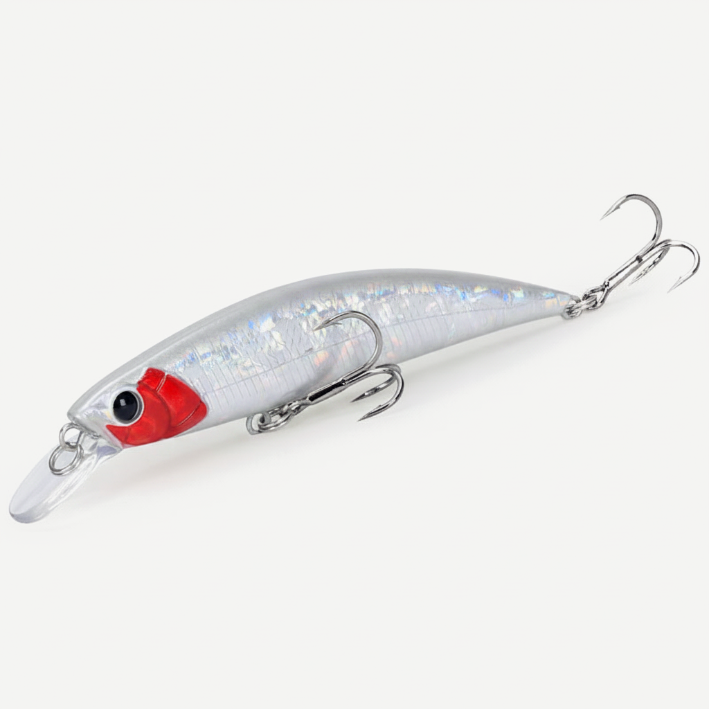 TSURINOYA Fishing Lure Sinking Minnow 80S 12g DW96 8cm Large Rockfish Hard Bait Jerkbait Freshwater stream Saltwater Wob