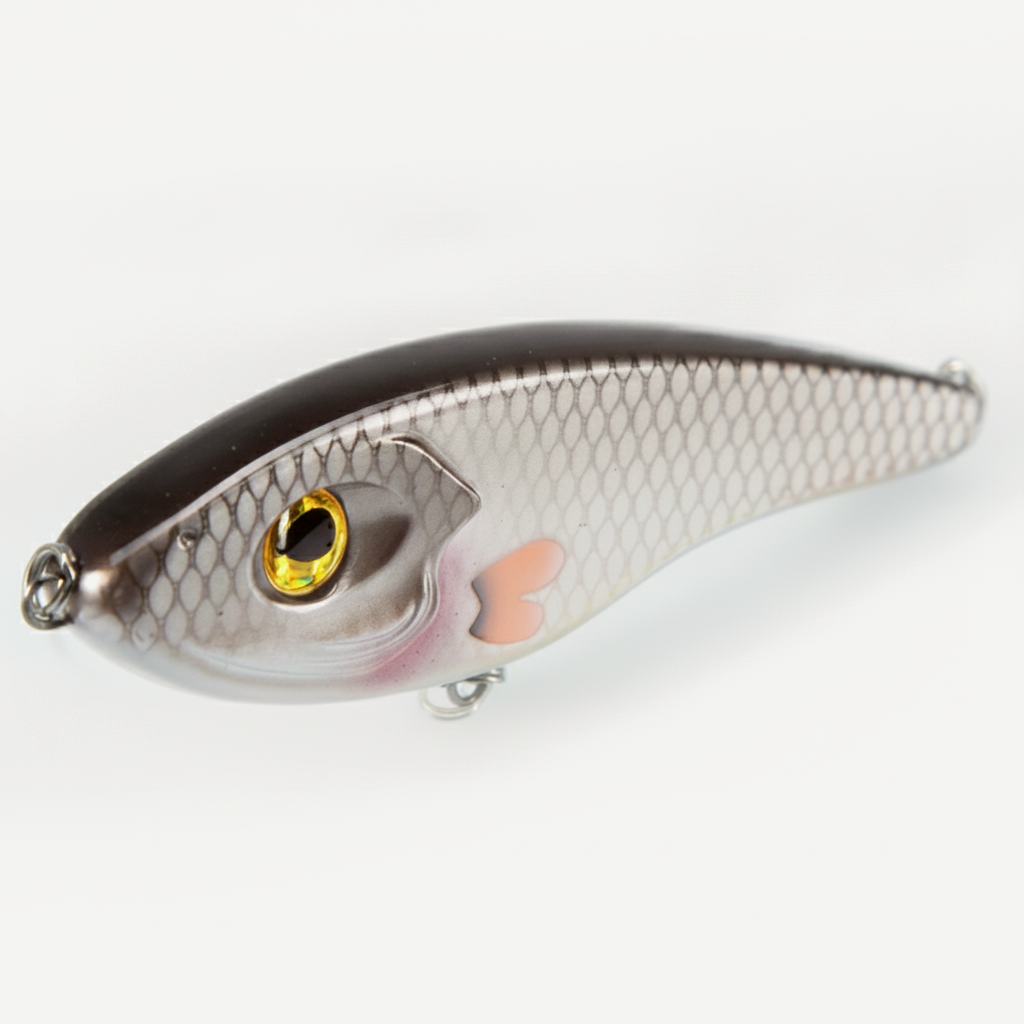 Hunthouse Jerkbait Fishing Lure Loud Sound Pencil Baits Pike Lure Slow Sinking Artificial 115mm145mm Wobblers Pesca Leur