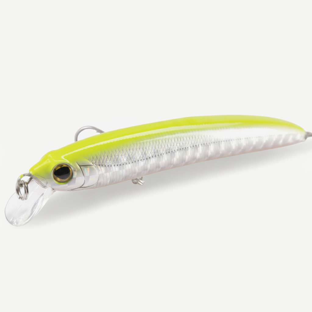 Hunthouse Minnow Fishing Lure 90/125/147mm Floating Hard Baits Wobbler Jerkbait Artificial Fishing Tackle For Seabass Pi