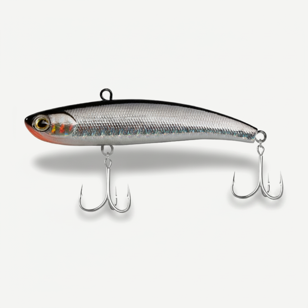TSUYOKI Vibration Sinking Baits Winter Fishing Lure Lipless VIB Rattin Wobbler Ice Balance Rattlin Lures For Pike IMA Ko