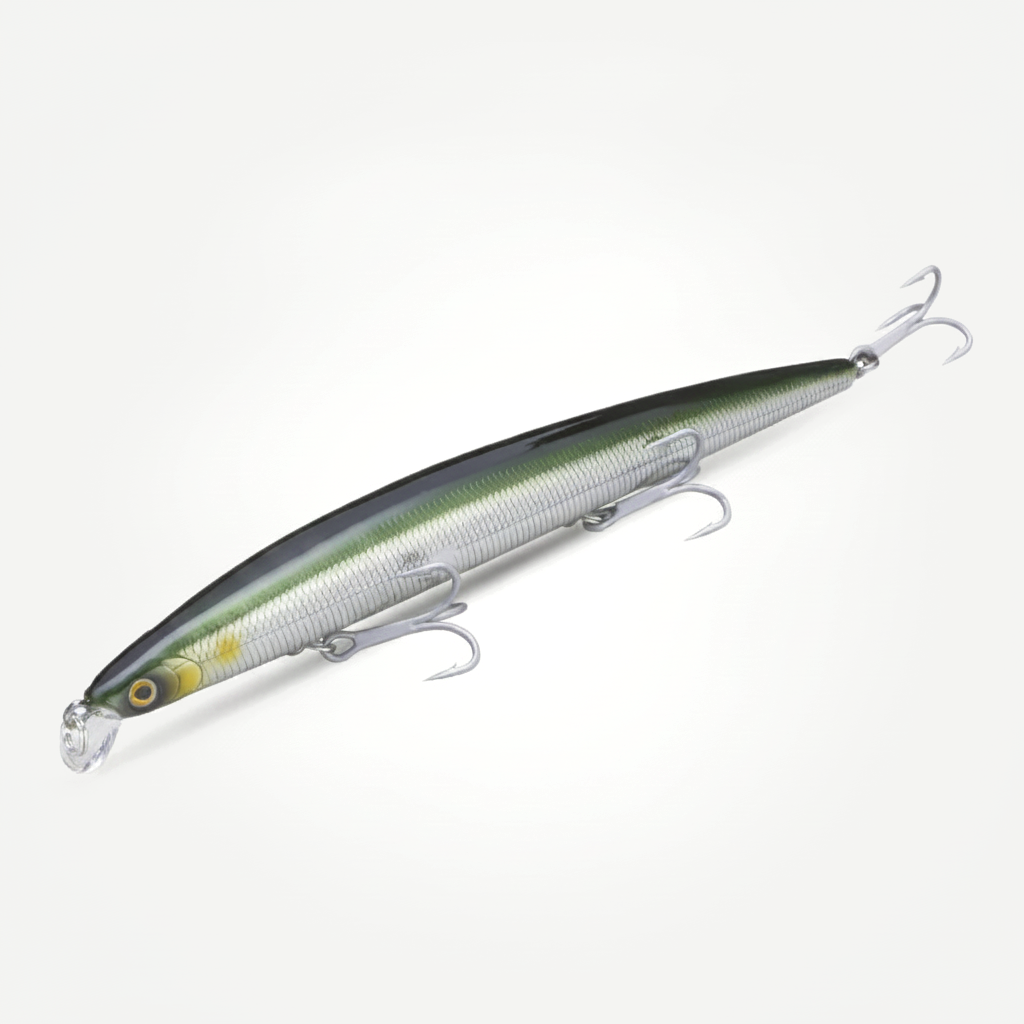 Kingdom Long Casting Minnow Jerkbait Floating/Slow Sink