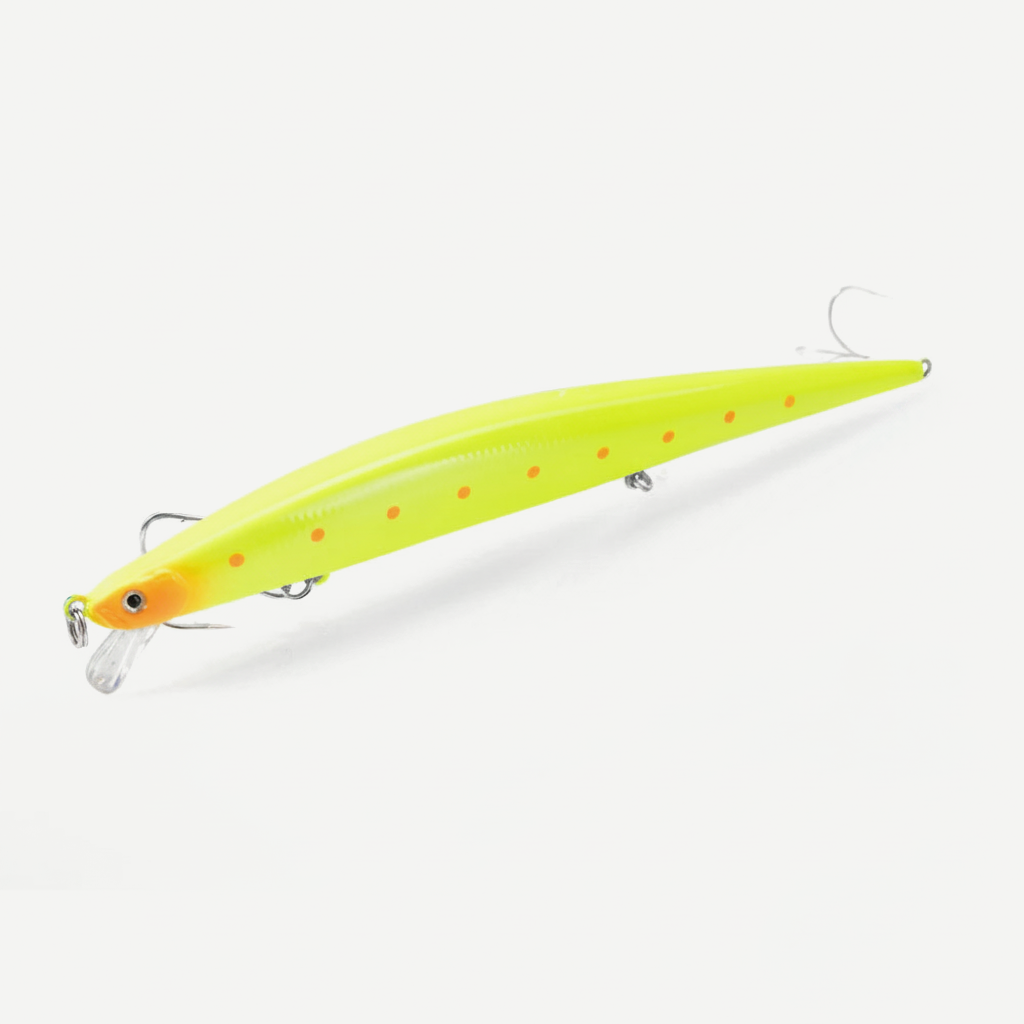 Hunthouse Sinking Tide Minnow Lure 175mm/31g Long Casting Saltwater Fishing Baits Sea Wobber Bait For Seabass Tackle LW4