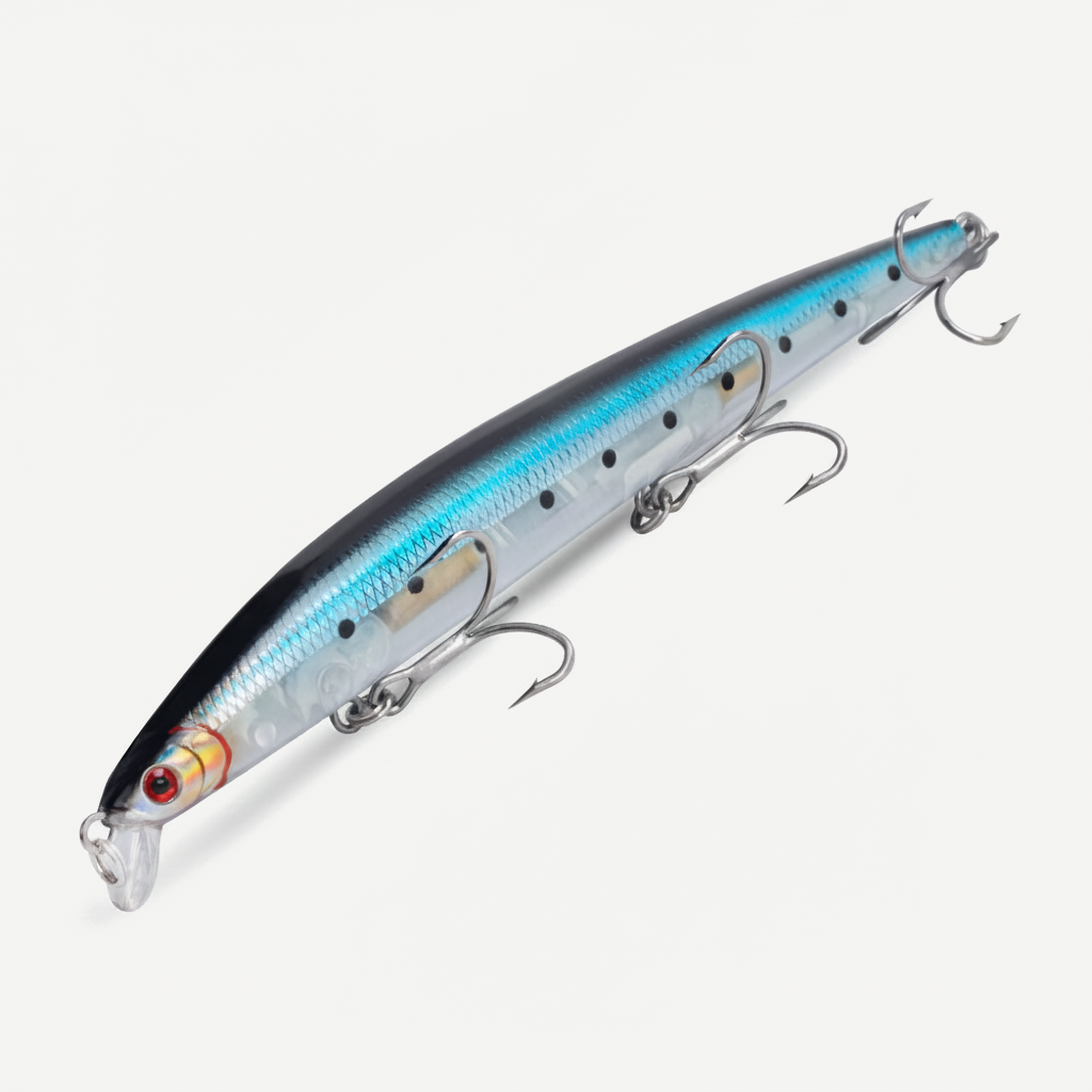 Kingdom Long Casting Minnow Jerkbait Floating/Slow Sink