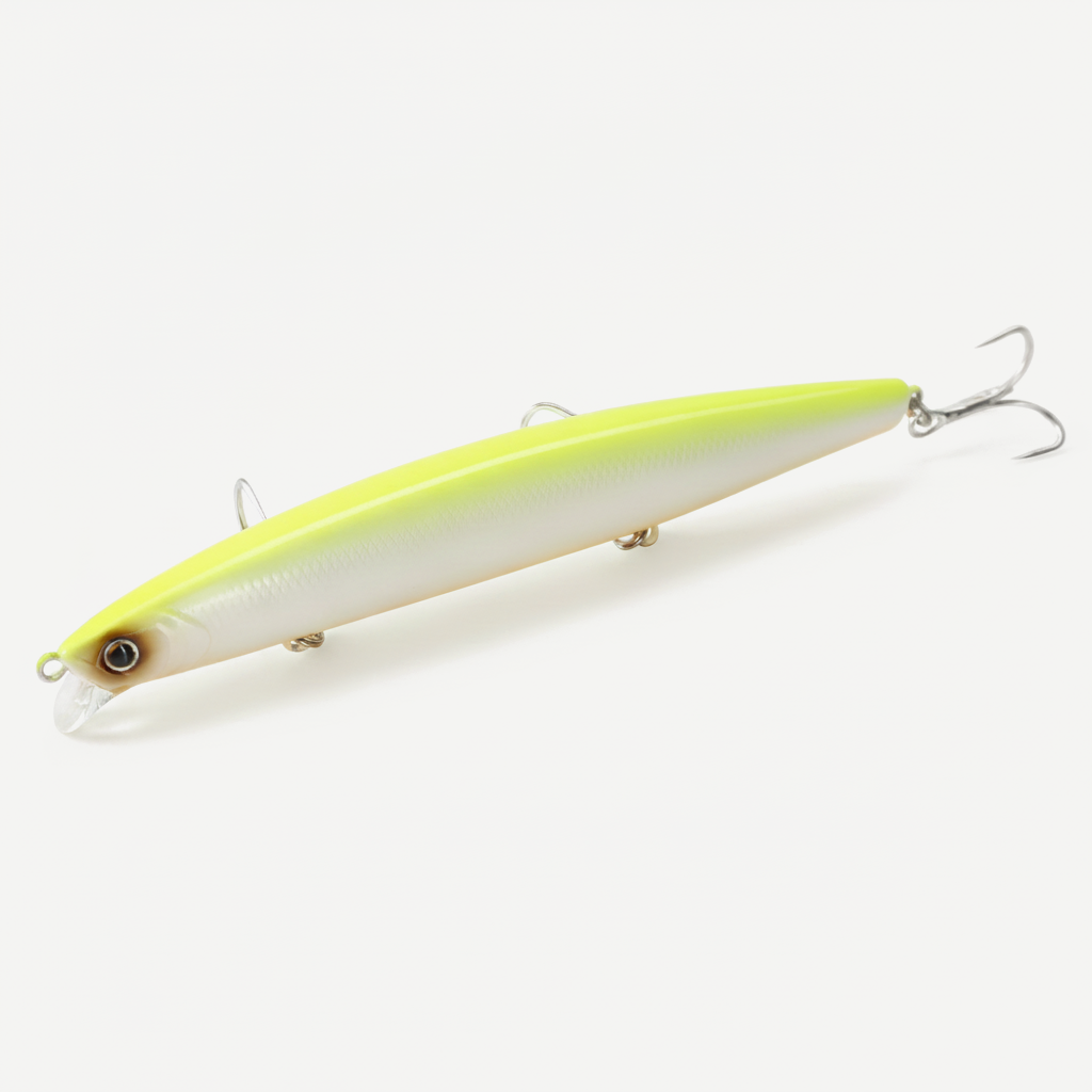 Hunthouse Floating Minnow Fishing Lures 135mm/21g Hard Wobblers For Bass Pike Trout Long Casting Bait Pesca Fish Tackle 