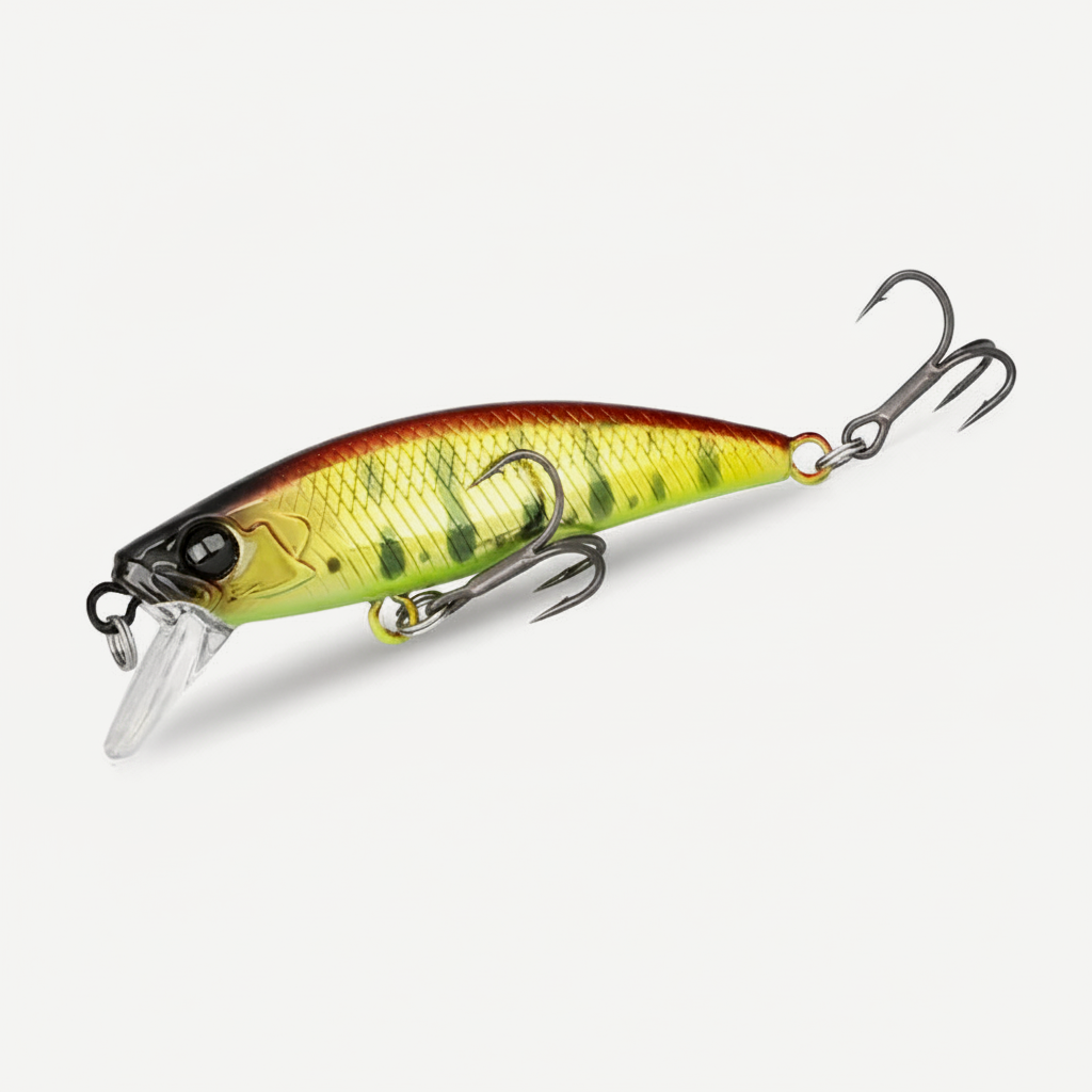 TSURINOYA Intruder 51S Sinking Minnow Stream Fishing Lure 51mm 5.8g Artificial Hard Bait For Trout Ajing Jerkbait River 