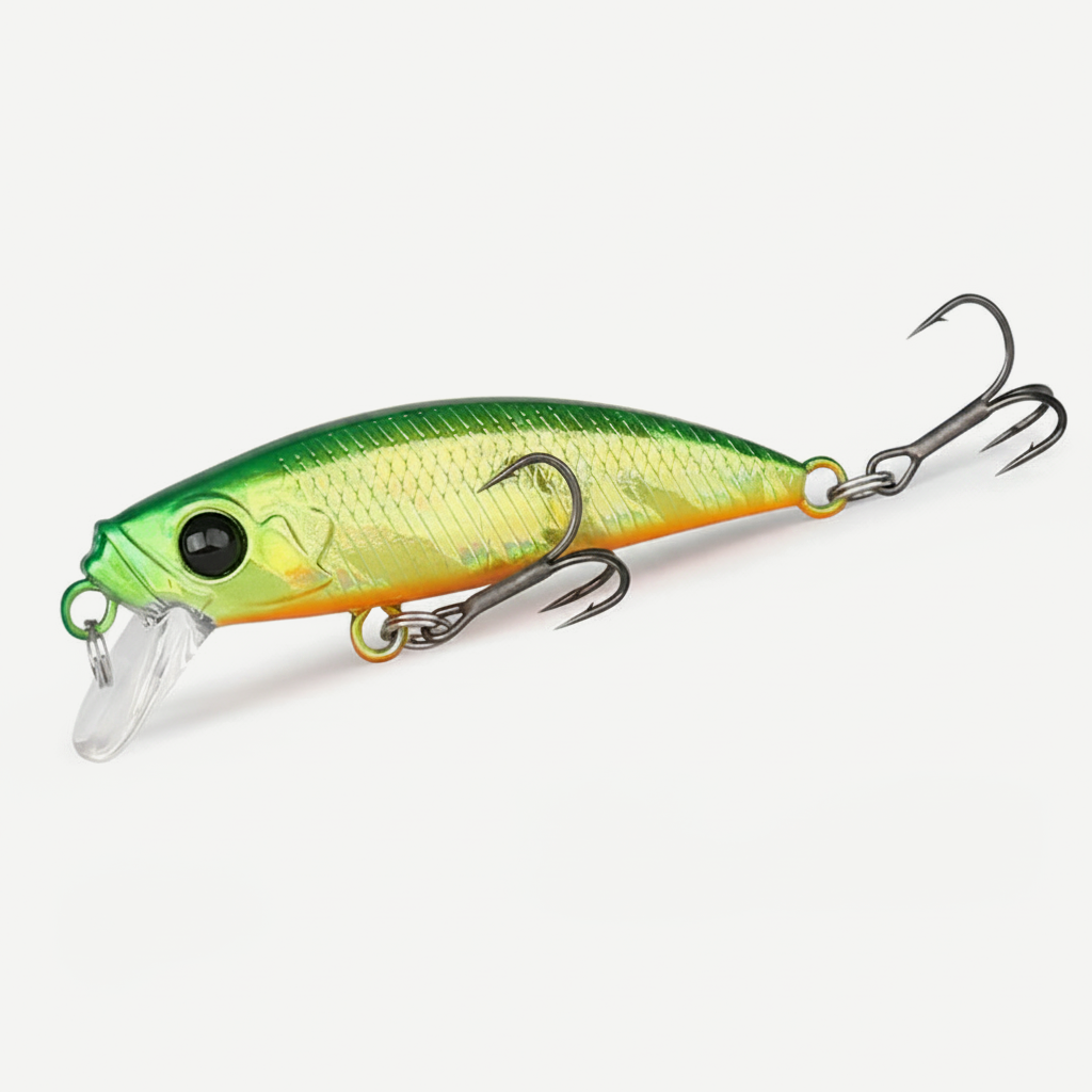 TSURINOYA 46S Sinking Minnow Fishing Lure Intruder 46mm 5g Artificial Trout Ajing Stream Lake Jerkbait Rockfishing Hard 