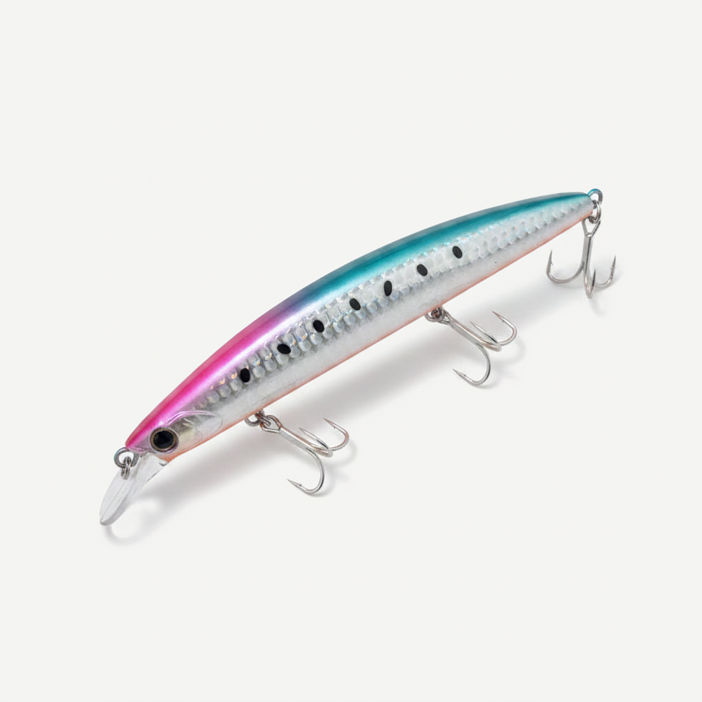TSUYOKI Jerkbait 130mm 23g Floating Wobbler Long Casting Minnow For Seabass Perch Carp Pike Ima Gyodo 130 MD Floating Lu