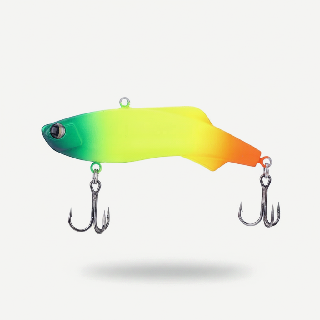 TSUYOKI Dozo 93S Silicone Rattlin Vib Ice Fishing Lure,16g/23g/30g Sinking Baguette Bait, Madness Shiriten Vibe 93 SL Vi