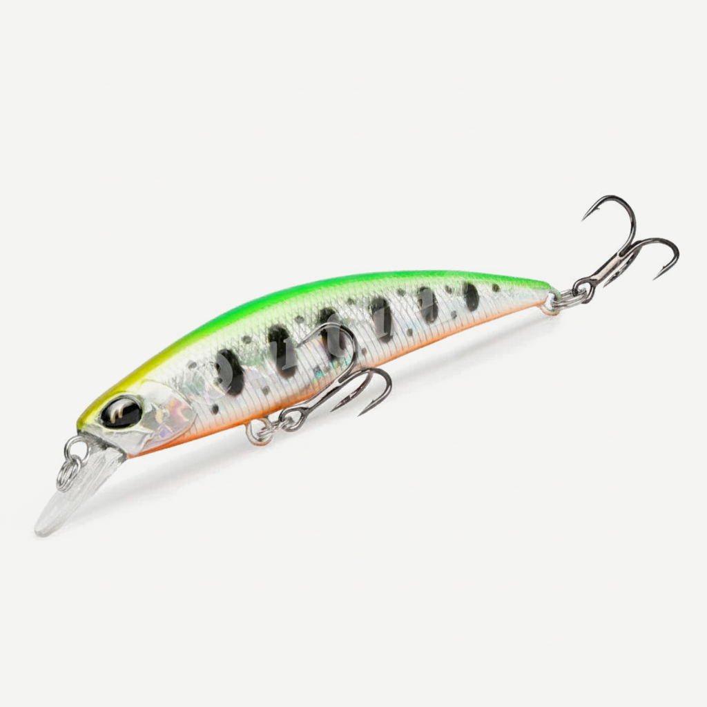 TSURINOYA 70S Sinking Minnow Fishing Lure DW75 70mm 8.9g 0.6~1.0m Hard Bait Stream Bass Trout Artificial Jerkbait