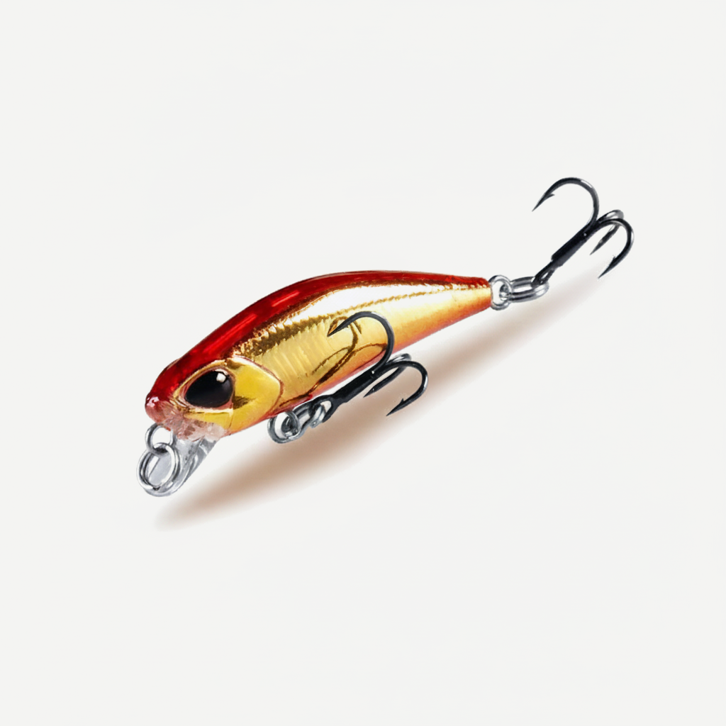 BEARKING 42mm Sinking Minnow Shad Hard Lure