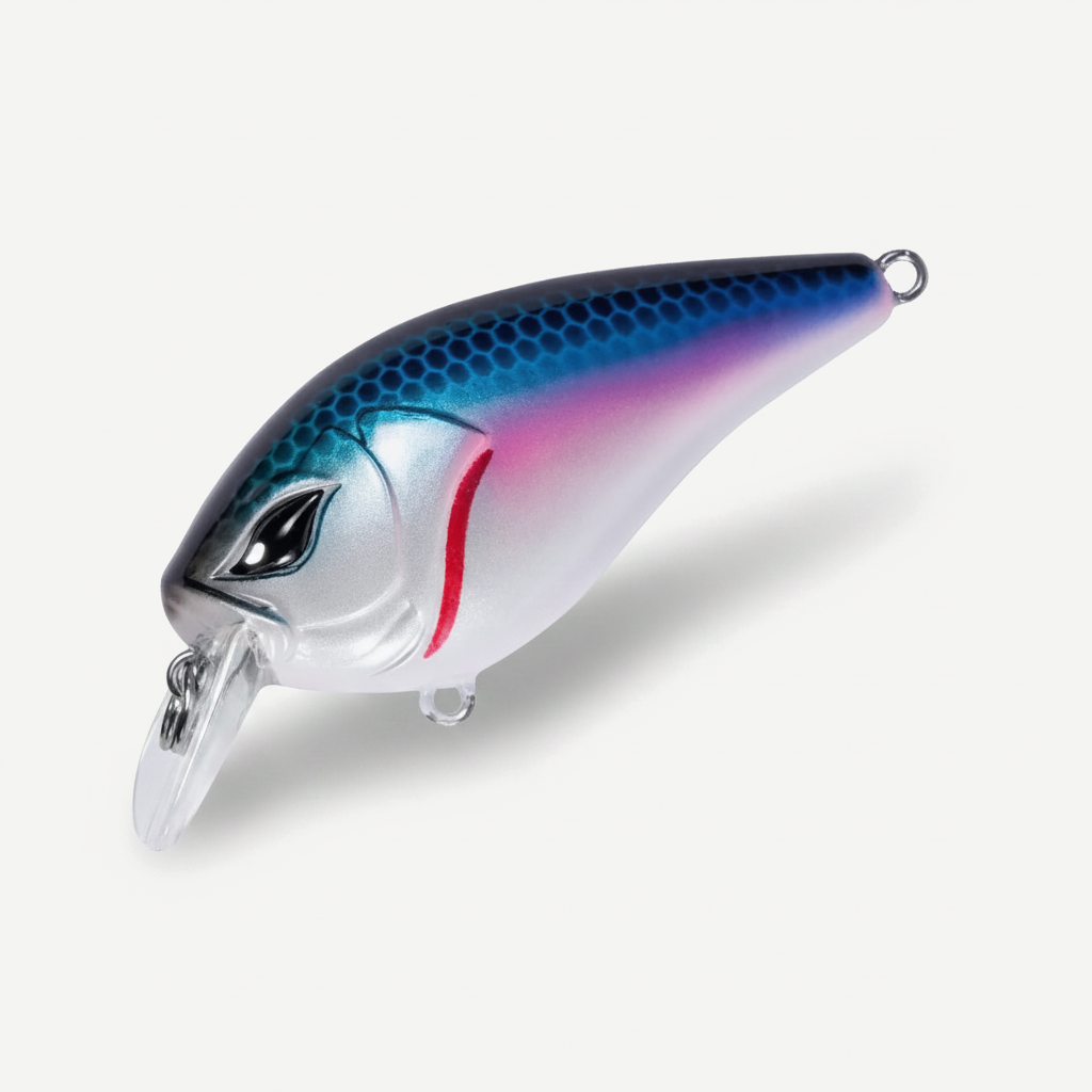 NOEBY Squarebill Crankbaits 50mm 6g Minnow Fishing Lure Wobblers Artificial Hard Bait for Perch Pike Trout Bass Fishing 
