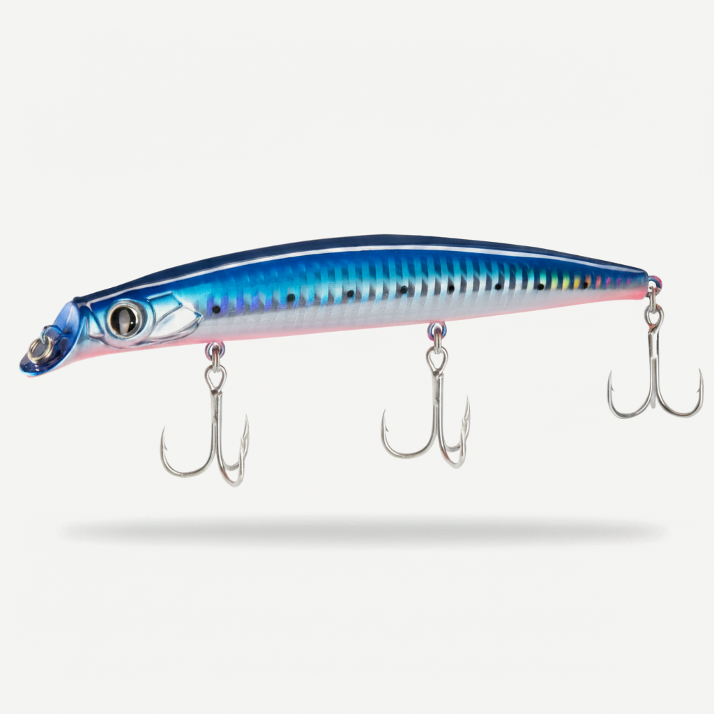 Hunthouse Fishing Sasuck Lipless Minnow Bait Pencil Lure Floating 105mm/18g 140mm/17g Wobbler Jerkbait Seabass Pike Salt