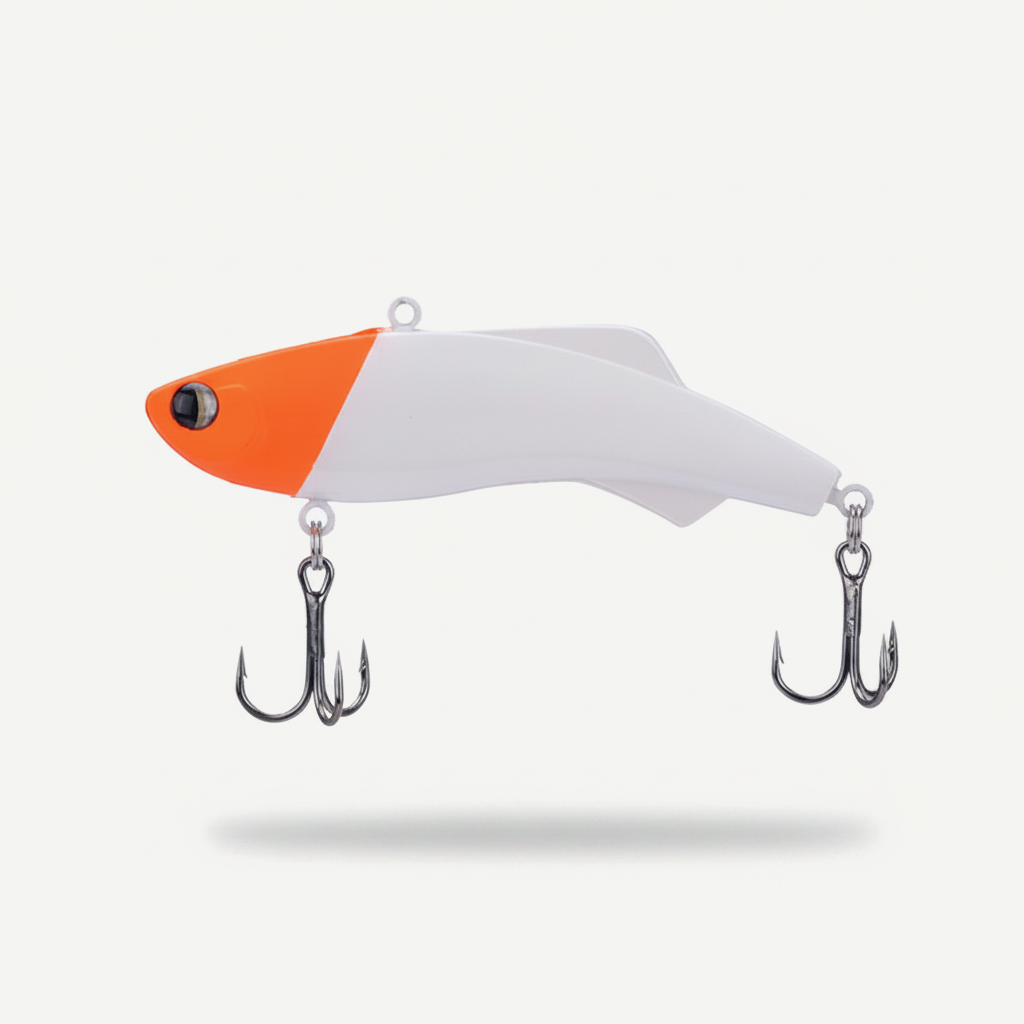 TSUYOKI Dozo 93S Silicone Rattlin Vib Ice Fishing Lure,16g/23g/30g Sinking Baguette Bait, Madness Shiriten Vibe 93 SL Vi