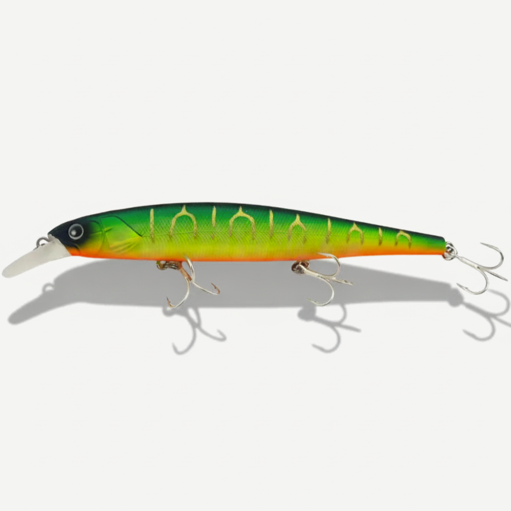 TSUYOKI Flirt Minnow Fishing Lure Wobbler 16cm 33.5g Jerkbait Artificial Bait Suspending Minnow Pike Bass Jackall Magsqu