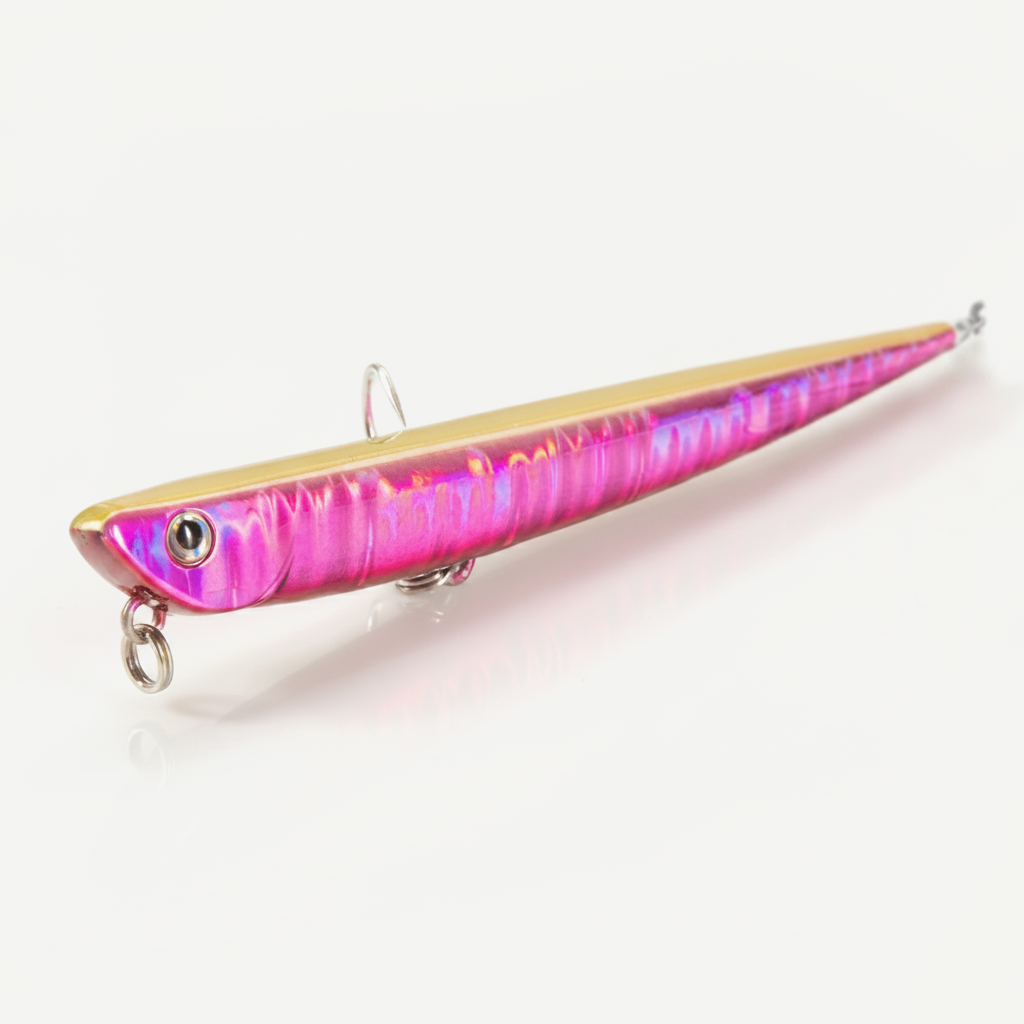 Hunthouse 99mm 155mm Fishing Lure Pencil Lure Bay Ruf Manic Sinking Hard Bait Freshwater Wobblers Accessories Pike Fish 