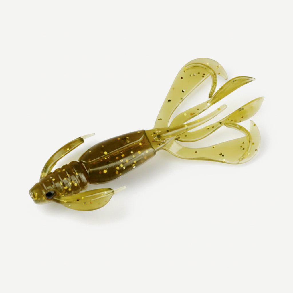 Meredith Crazy Flapper Soft Craw Creature Bait